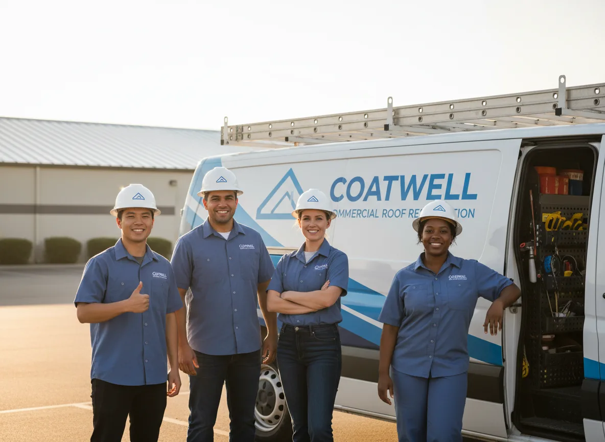 Commercial roof coating company in Southside, WV